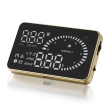 Load image into Gallery viewer, X6 3 inch Car HUD Head Up Display with Engine Speed Alarm