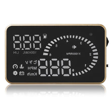 Load image into Gallery viewer, X6 3 inch Car HUD Head Up Display with Engine Speed Alarm
