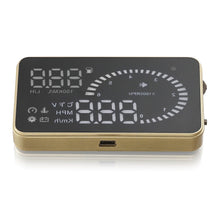 Load image into Gallery viewer, X6 3 inch Car HUD Head Up Display with Engine Speed Alarm