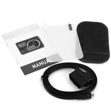 Load image into Gallery viewer, X6 3 inch Car HUD Head Up Display with Engine Speed Alarm