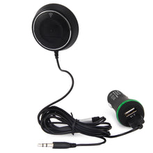 Load image into Gallery viewer, NFC Bluetooth V4.0 Car Kit Audio AUX Receiver Hands-free Calling Dual USB Charger Built-in Microphone