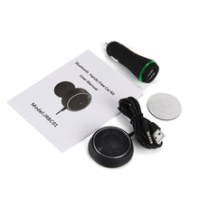 Load image into Gallery viewer, NFC Bluetooth V4.0 Car Kit Audio AUX Receiver Hands-free Calling Dual USB Charger Built-in Microphone