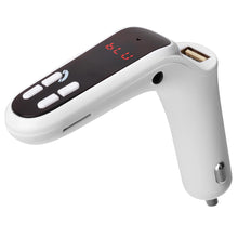 Load image into Gallery viewer, Car Cigarette Lighter Charger Wireless Bluetooth FM Transmitter MP3 Player Handsfree Car Kit - Black (12~24V)