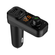 Load image into Gallery viewer, SpedCrd BT53 Bluetooth Car Kit Handsfree FM Transmitter AUX Audio MP3 Player Radio