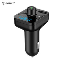 Load image into Gallery viewer, SpedCrd BT16  Bluetooth Car MP3 FM Transmitter  Dual USB  Charger