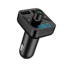 Load image into Gallery viewer, SpedCrd BT16  Bluetooth Car MP3 FM Transmitter  Dual USB  Charger