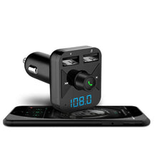 Load image into Gallery viewer, SpedCrd BT16  Bluetooth Car MP3 FM Transmitter  Dual USB  Charger