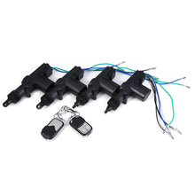 Load image into Gallery viewer, Rotation Remote Control Car Door Central Locking Keyless Entry System with 4 Actuators