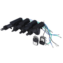 Load image into Gallery viewer, Rotation Remote Control Car Door Central Locking Keyless Entry System with 4 Actuators