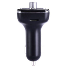 Load image into Gallery viewer, BT20 Bluetooth Car MP3 WMA Audio Transmitter Hands-free Call 5V 3.4A Dual USB Charger Support TF Card Music Play