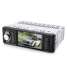 Load image into Gallery viewer, 4016C 4.1 Inch Embedded Car MP5 Player with USB SD AUX Ports LCD Display