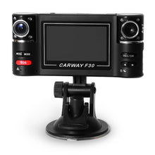Load image into Gallery viewer, F30 2.7 inch Car DVR Camera Video Driving Recorder HD Dual Lens Dashboard Vehicle Camcorder