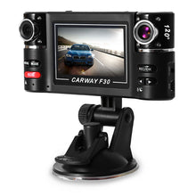 Load image into Gallery viewer, F30 2.7 inch Car DVR Camera Video Driving Recorder HD Dual Lens Dashboard Vehicle Camcorder