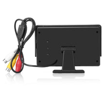 Load image into Gallery viewer, Car 4.3 inch Screen Display Rear View Monitor Night Vision Reversing Camera with 4 LED Lights
